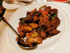 黑椒杏鲍菇牛仔粒-武汉香格里拉大酒店·香宫中餐厅