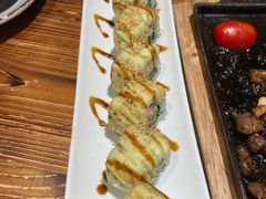 鲜切芒果芝士卷寿司-小川洋风料理(街道口店)