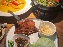 蜜糖碳烧猪颈肉-星叶·东南亚料理(温州万象城店)