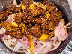 火焰黑椒牛肉粒-乾园(世纪都会店)