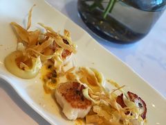 煎深海扇贝配欧洲白萝卜泥-Jean Georges