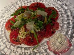 腌制生牛肉片配帕尔马芝士-牛排家(北京王府井澳门中心店)
