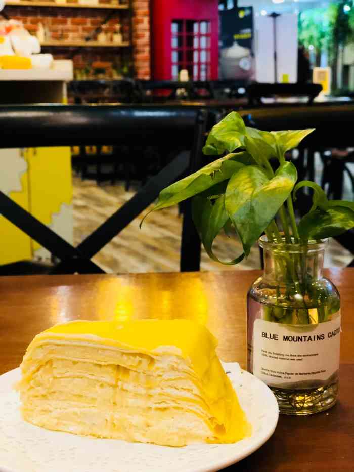 蜜熙榴莲甜品(河西王府井店)-"本来是要去必胜客吃榴莲披萨的,结果卖