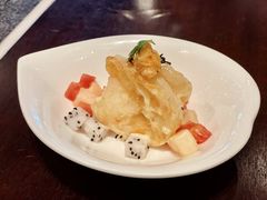 珊汁芝麻虾-杭州西子湖四季酒店·金沙厅