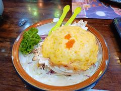 黄金海胆蟹壳烧-仙隐小鹿中華の日料(正弘城店)