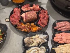 -啊美丽炭火烤肉(滑翔一店)