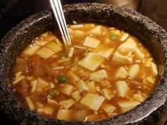 石锅鸡汤豆腐-绿茶餐厅(乐峰广场店)
