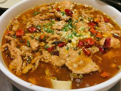 新派水煮肉片-刘胖子家常菜·蹄花焖藕(兴业店)