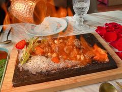 田园澳洲骰子牛肉-蜜桃花开·中西融合菜E&W(南长街店)