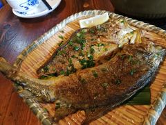 香煎黄花鱼-和记菜馆