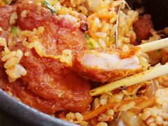 石锅鸡排饭-韩聚园韩国料理(文灶店)
