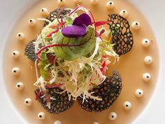 阿拉斯加帝王蟹配龙虾汤啫喱-AZUL by FUEL蓝色·法式酒馆(琶醍店)