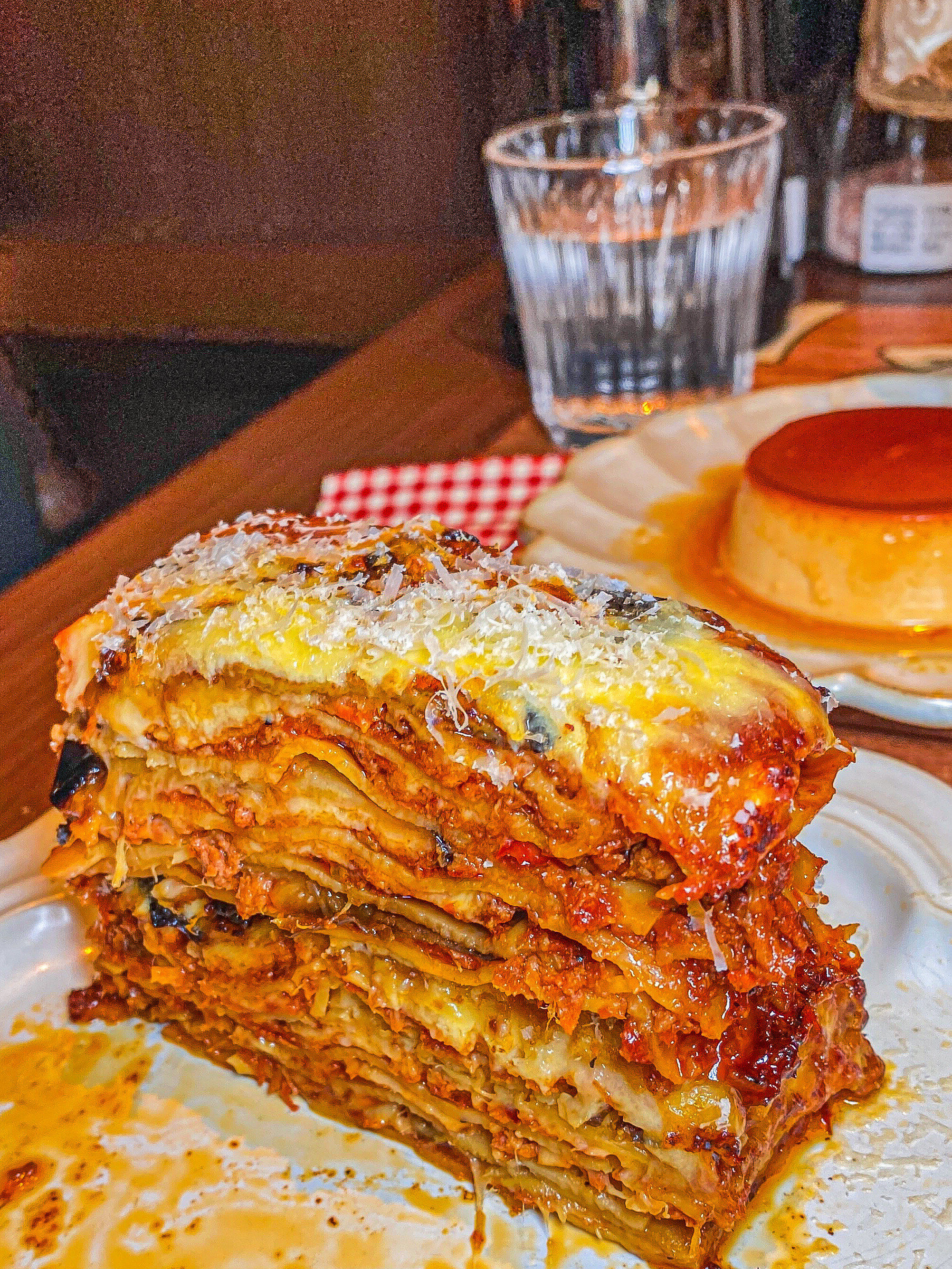 呜呜呜 在沈阳万象城吃到了加菲猫同款千层面