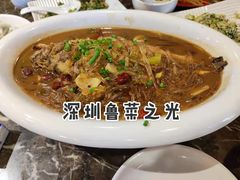 黄花鱼炖粉皮-燕青小馆(东园大厦店)