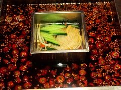 牛油鸳鸯锅-老茶树山水庭院火锅(126店)