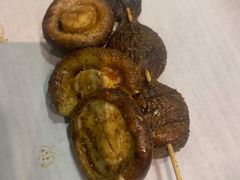 炭烤香菇-欢乐牧人蒙古炭烤羊腿(四平路店)