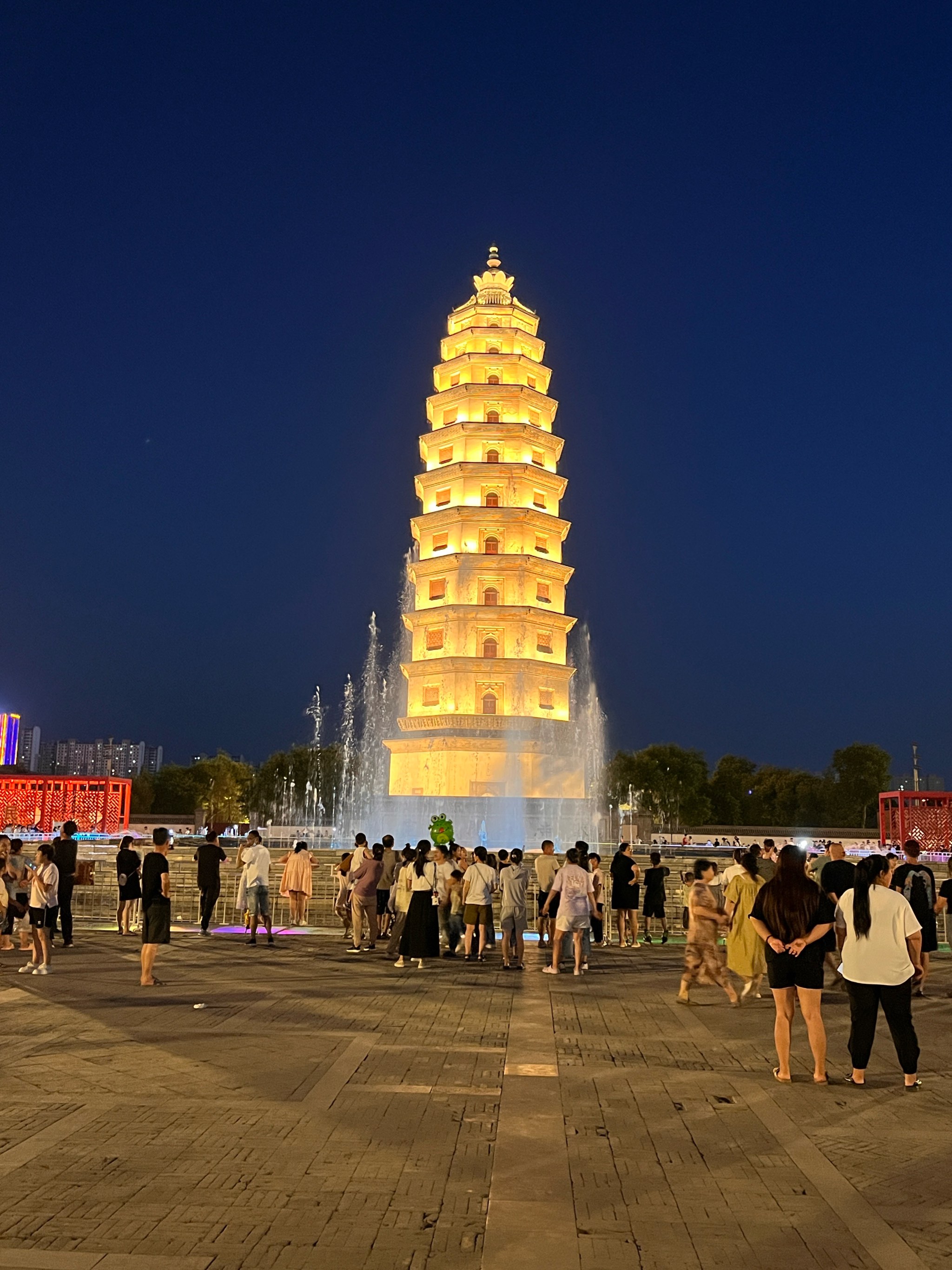 定州夜景图片图片