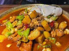 新疆大盘鸡-楼兰新疆主题餐厅(苏州中心店)