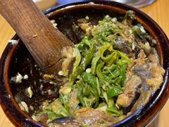 皮蛋青椒擂茄子-费大厨辣椒炒肉(皇庭广场店)