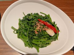 秘制虾酱炒空心菜-帕蓝·暹罗料理(曲阳店)
