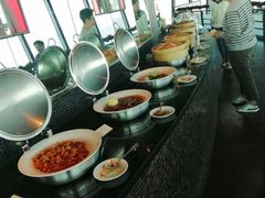 自助调料区-澳门旅游塔360°旋转餐厅(南湾湖广场店)