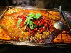 重庆豆花烤鱼-探鱼·鲜青椒爽麻烤鱼(银泰城店)