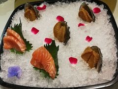 冰镇活鲍鱼拼三文鱼-翠府(翠湖北路店)