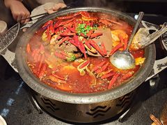 -探鱼·鲜青椒爽麻烤鱼(广州花都来又来店)