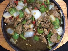 铁板牛肉-一锅厨东北水饺店(厦大店)