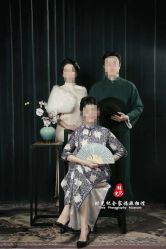 -时光纪亲子全家福照相馆(静安店母女写真父母纪念照)