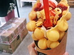 草莓蛋仔冰淇淋-JUICE  TIMES(中茵海华店)