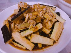 蛤蜊肉拌茄子-华春餐馆(鱼山路店)