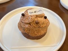 黑松露巧克力塔-Ten Olives甜点