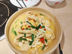 鲜腐竹焖鸡蛋-大碗先生(万家丽店)
