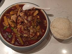 老坛泡椒牛蛙-蛙蛙叫·干锅年代(钻石广场店)