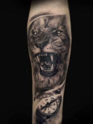 -木子·纹身店TATTOO穿孔·洗纹身