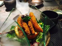 香煎比目鱼沙拉-花隐日式怀石料理(万象城购物中心店)
