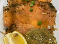 热熏三文鱼配刀豆色拉-宜家·瑞典风味餐厅(北京西红门店)