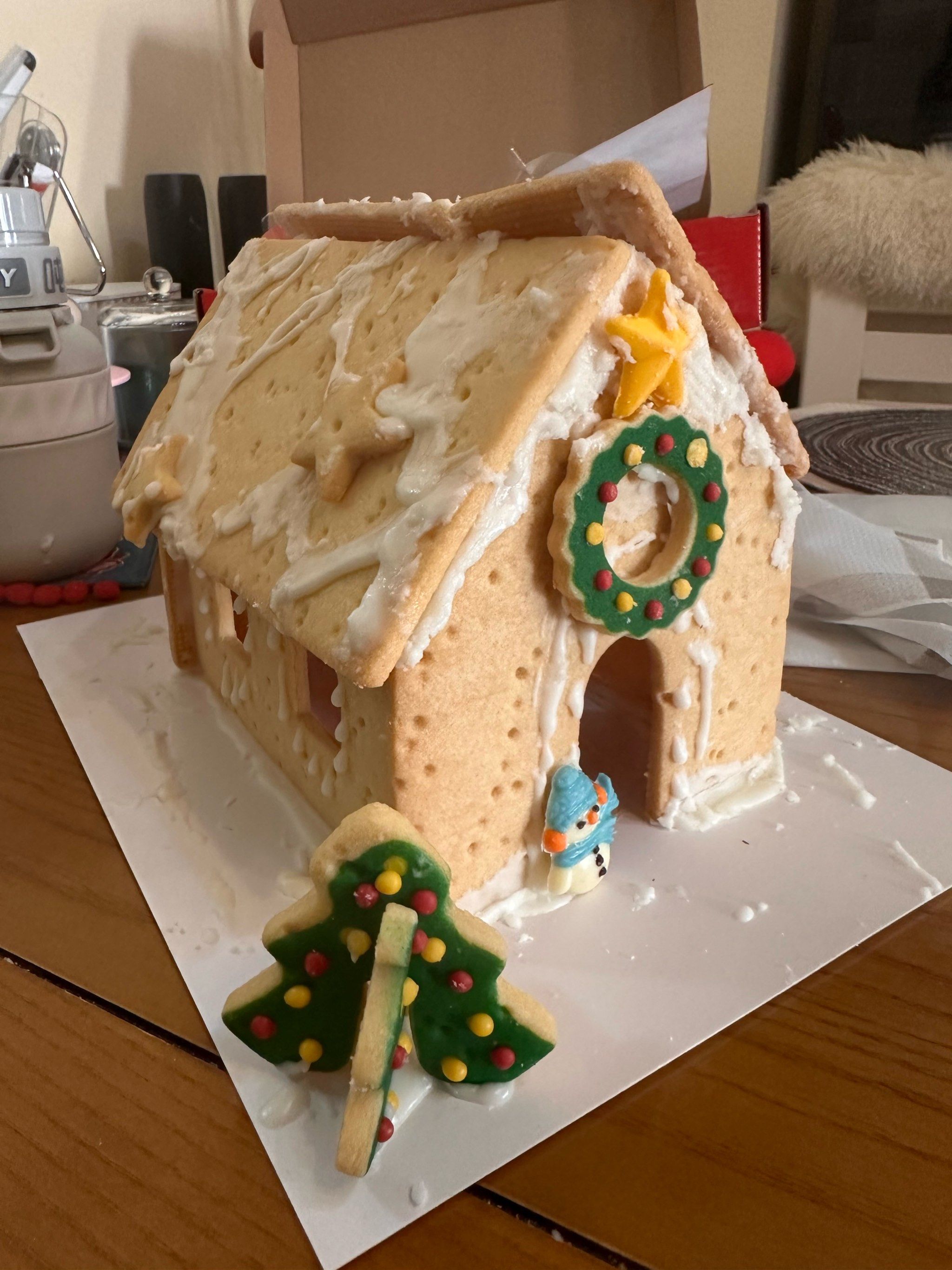 山姆超市的圣诞饼干屋