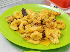 咸蛋黄鱿鱼-明记烧鱼美味店