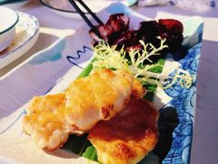 香煎手打墨鱼饼-常来小聚·广州非遗传承餐厅(高德置地店)