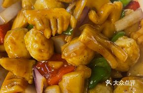 Stir-fried Fish Balls