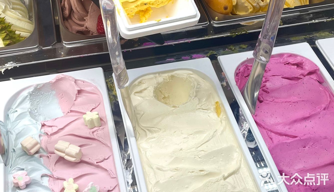 成都新店🥹哭着说好吃！！💕棉花糖gelato！！！