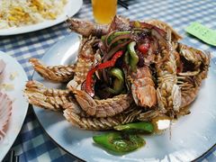 椒盐虾虎-来之顺海鲜菜馆·青岛菜·始于1993(栈桥店)