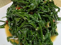 炝拌沙葱-苏莱特色牛骨滩羊手抓馆(长城东街总店)