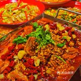 火爆魔都的半步颠⭕️脸盆装菜撑到扶墙出