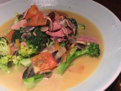 上汤西兰花-绿茶餐厅(华联万柳店)