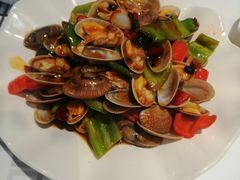 豉汁炒花甲-强记海鲜·大排档(蛇口新街店)