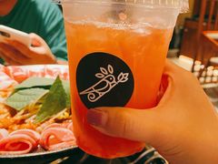 柚子气泡水-春熙台韩国料理·章鱼肥牛(西丽店)