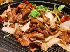 葱爆牛肉-粗茶淡饭·隐庐私厨(东亭店)
